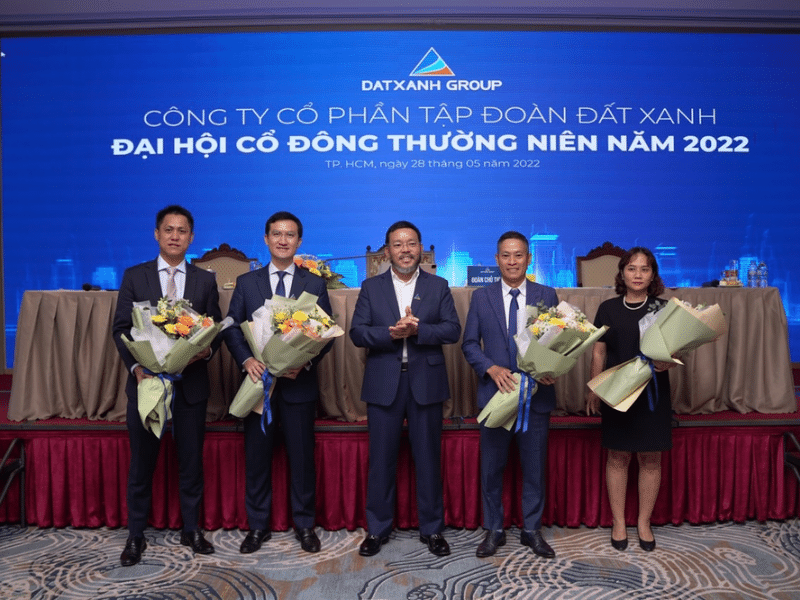 ĐHĐCĐ tập đoàn đất xanh 2022: kế hoạch tăng trưởng bền vững, đẩy mạnh huy động vốn quốc tế và tập trung hoạt động kinh doanh cốt lõi.